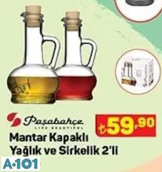 PAŞABAHÇE MANTAR KAPAKLI YAĞLIK SİRKELİK